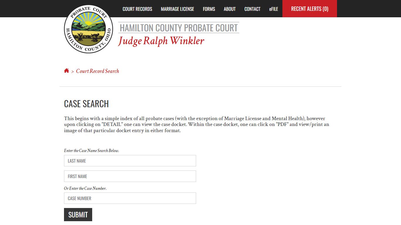 Court Record Search - probatect.org